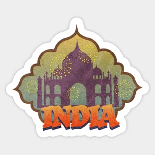 India Travel Sticker